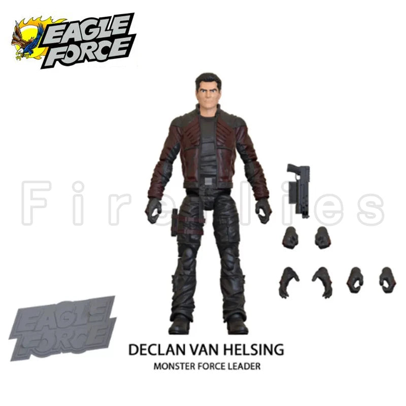 4inches Eagle Force Action Figure 40th Anniversary Wave 5 Figures Anime Collection Movie Model For Gift