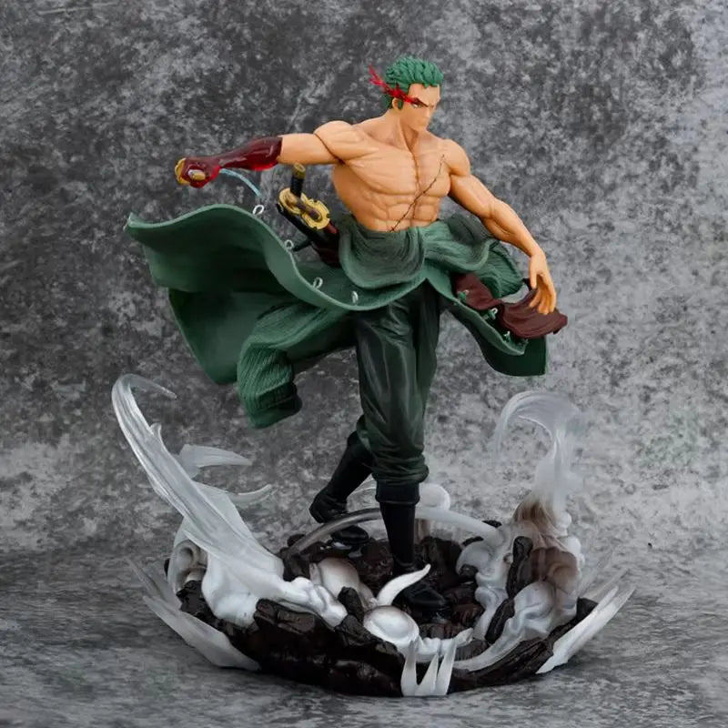 One Piece Roronoa Zoro Anime Action Figure PVC Model Figurine for Collectors And Decorations Cartoon Toy Gift for Kids