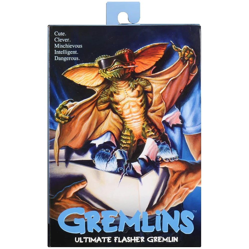 NECA Gremlins – 7” Scale Action Figure - Ultimate Flasher Model Doll Garage Kit