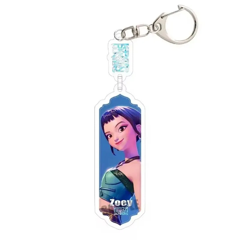 Anime Kpop Demon Hunter Standing Brand Acryli Rumi Mira Zoey Goods Model Standing Brand Toys Ornament Fashion Home Decor Gift