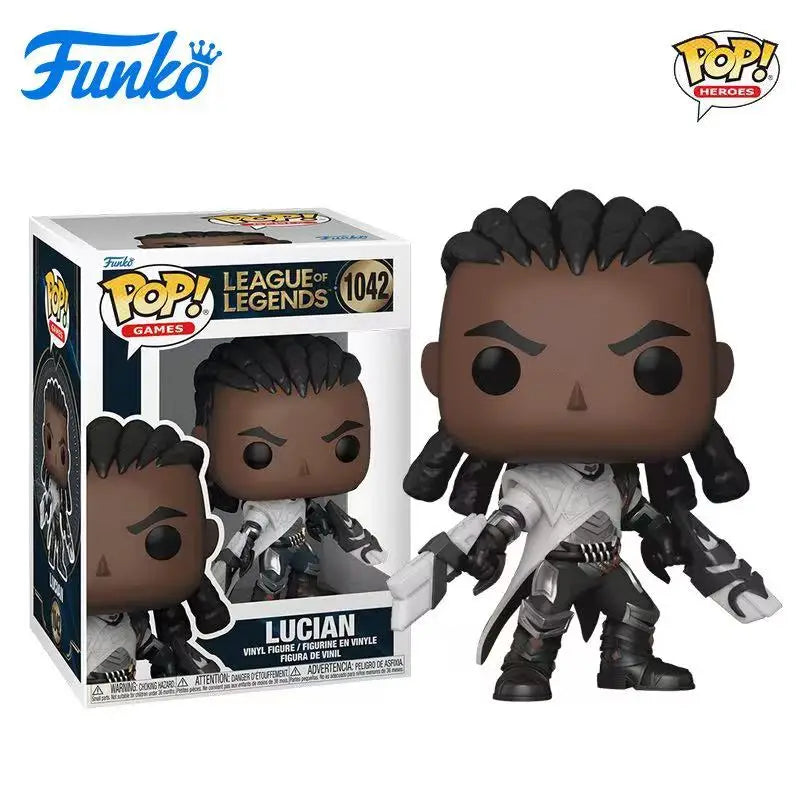 Jinx Action Figure Funko Pop League of Legends Series Vi Ekko Silco Figure Model Original Limited Edition Collectible Toy Gifts