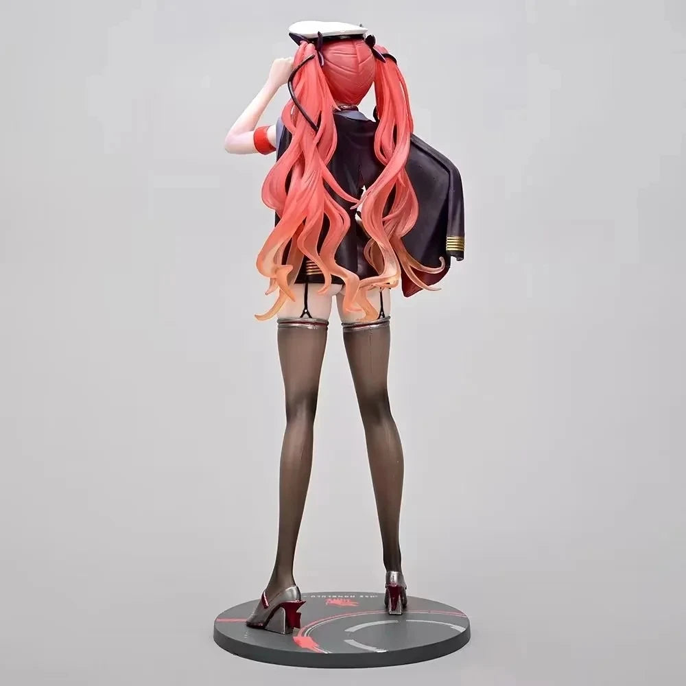 25CM Boxed Beautiful Girl Series Azur Lane Ship Girl Honolulu Standing Figure Models Action Figures Toys Collection Gifts