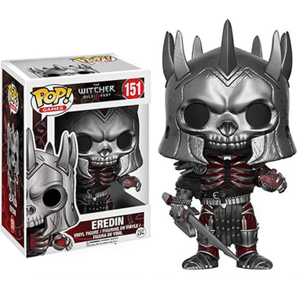 FUNKO Action Figures The Witcher Wild Hunt Periphery Ciri Yennefer Geralt Triss Q-version Doll Decorative Ornament Collect Gift