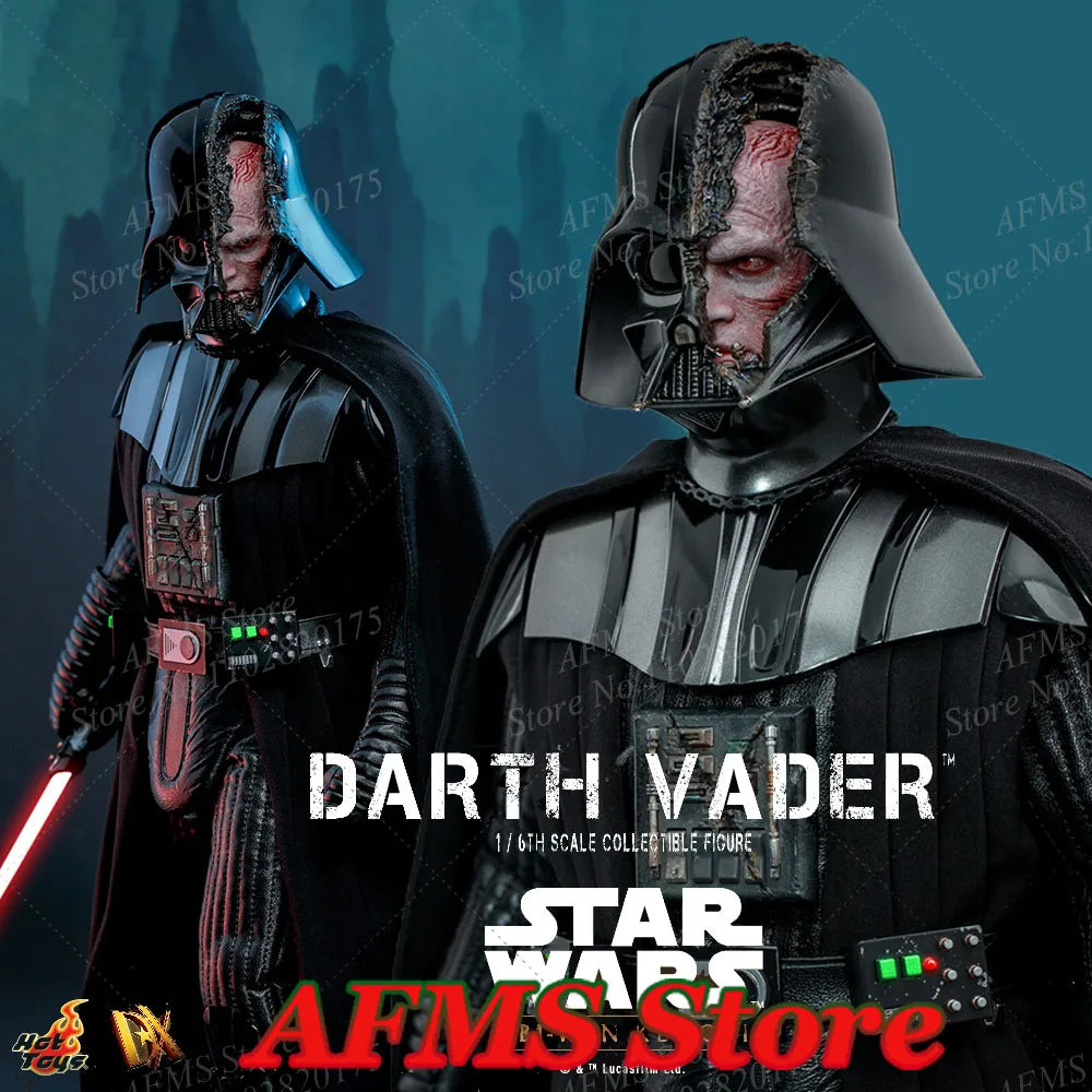 HOTTOYS HT DX27 1/6 Scale Collectible Figure Darth Vader Anakin Skywalker Star Wars Black Knight 12" Men Soldier Action Figure