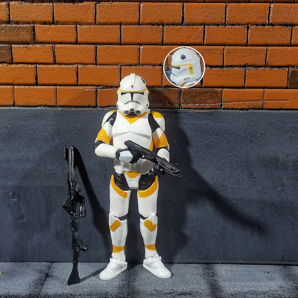 Star Wars 3.75 Inch  Clone Trooper 1/18 Airborne 501st 212th 187th Legion  Shock Action Figure REX ARF P1 P2 Toys Model Loose