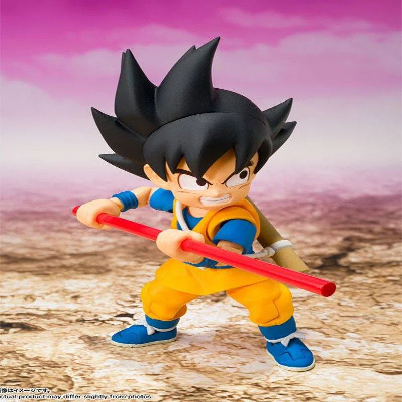 Original Bandai Genuine Figure Dragon Ball DAIMA Model Kit SHF Son Goku MINI DAIMA Collection Action Figure Model Toys Gifts