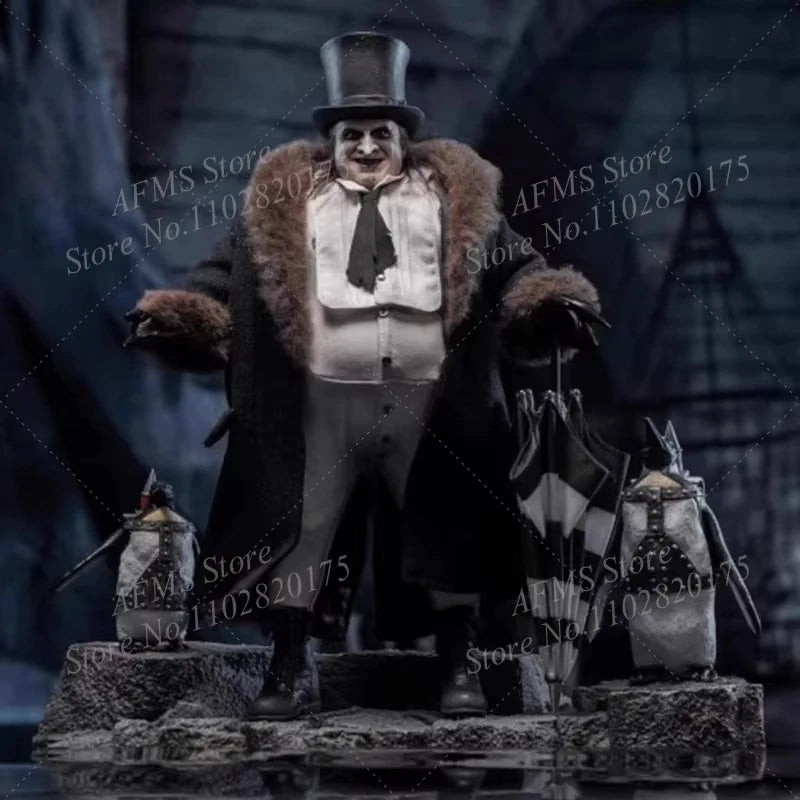 ETX8 1/6 Scale Collectible Figure Penguin Villain Gentleman Of Crime Full Set 12inch Men Soldier Action Figure Body Toys