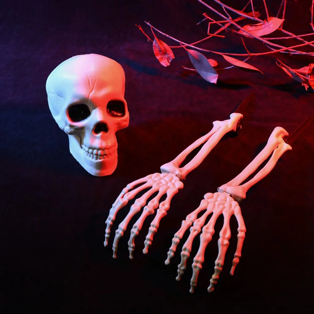 Halloween Dekoration Schädel Skelett Horror Künstlicher Arm Außen Hof/garten Dekorationen Ghostface Hallowen Tag der Toten