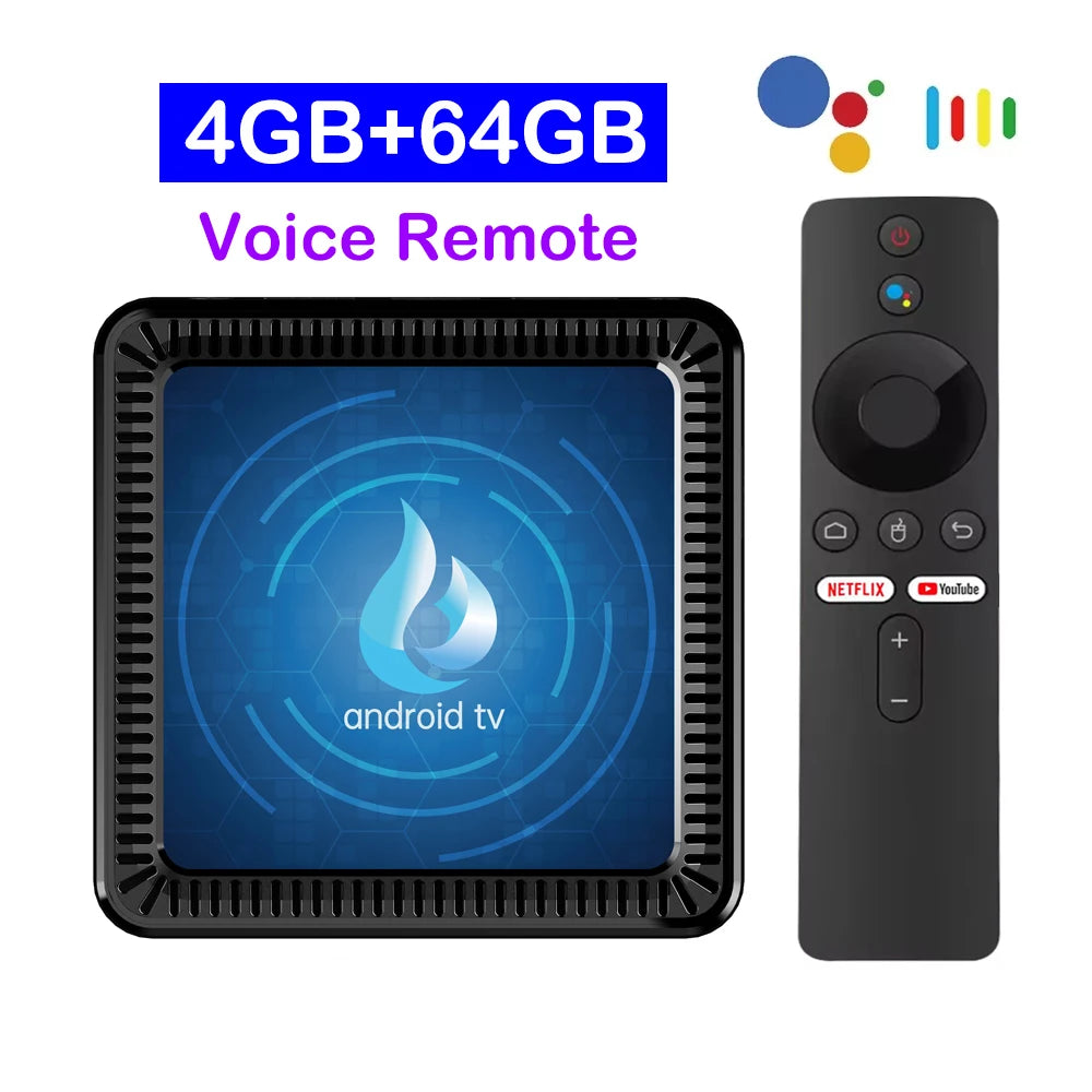 Smart TV Box Q17 Android 14 Allwinner H313 Google Assistant Bluetooth5.4 Dual Wifi 4GB 8GB 32GB 64GB 128GB Very Fast Set Top Box