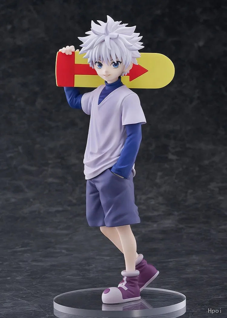 【In Stock】GSC POP UP PARADE 【HUNTER×HUNTER】Killua Zoldyck Pitou 、Neferpitou L Size Anime Games Collection,Figure