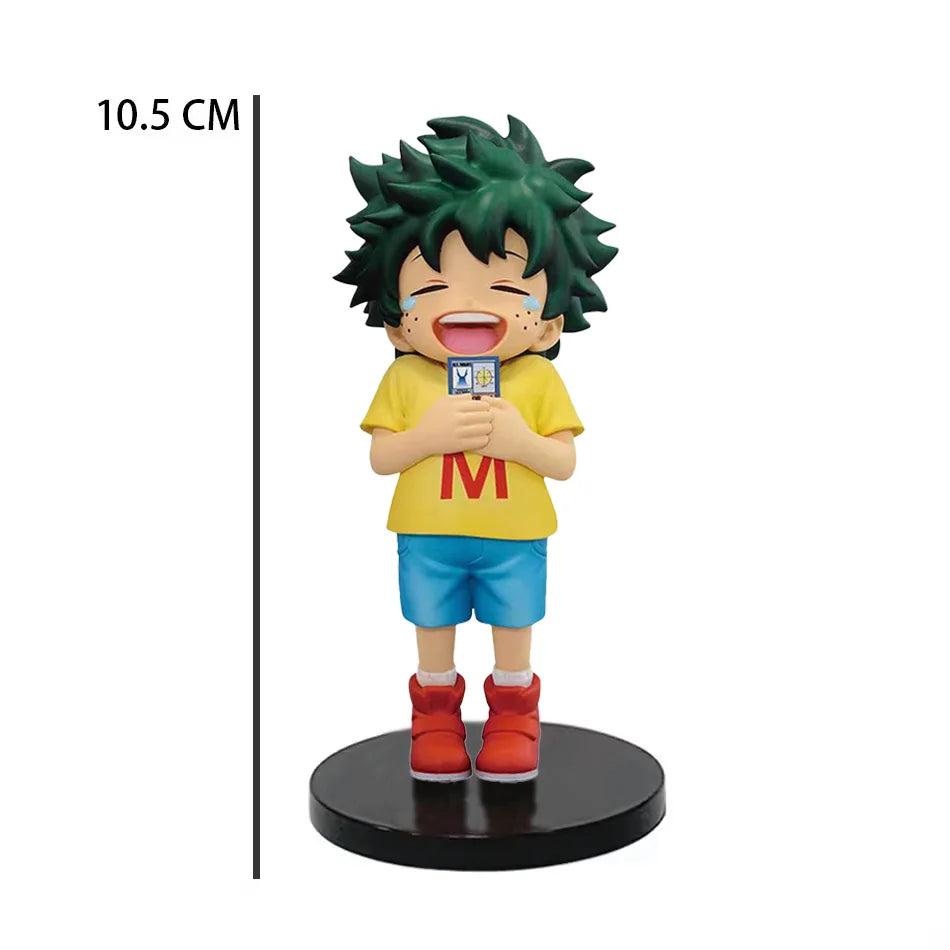 Anime Figure Bakugo Boku Midoriya Izuku Action Figure cute Q-version model Collection Anime Hero Katsuki Bakugo figura Gifts