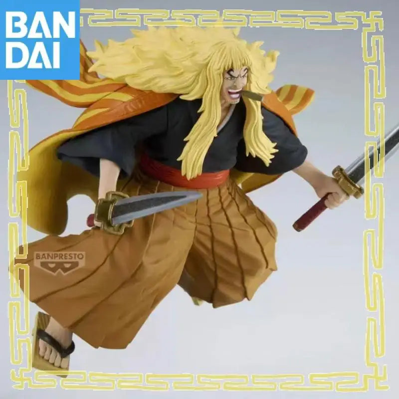 Genuine Bandai Namco Banpresto One Piece Battle Record Collection Shiki Pvc Figure Model Collector Desktop Ornament Toy Gift