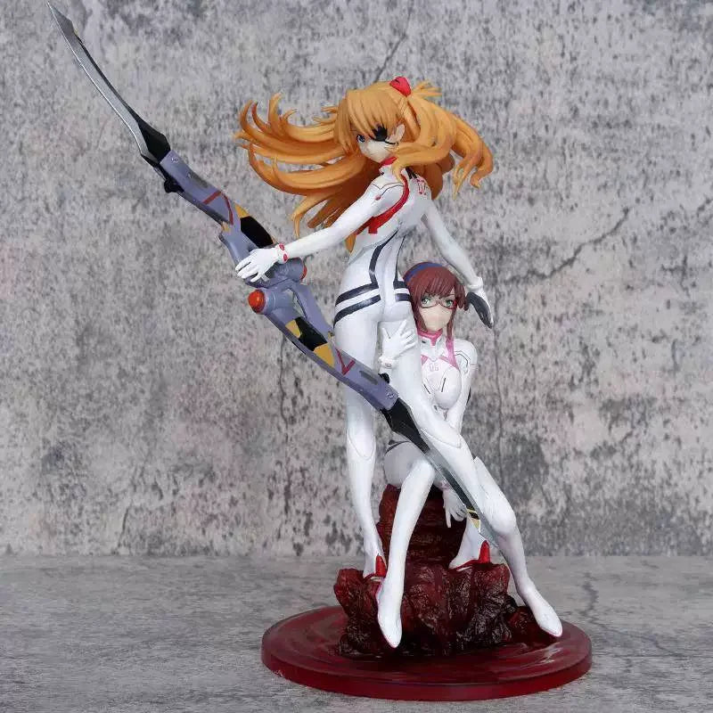 Premium Edition GK Action Figure - Evangelion New Theatrical Version Final Wave Collectible Model Toy Maki & Atsuko Statues