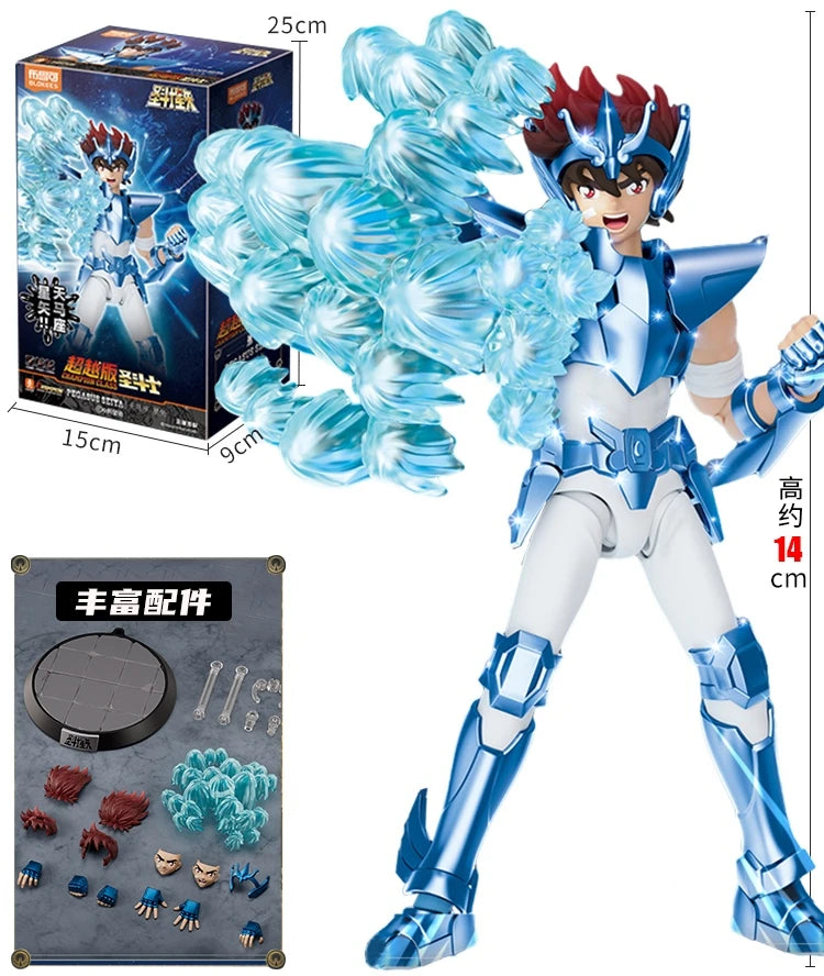 Lokees Златна фигурка на Saint, Saint Seiya, Taurus, Aldebaran, Sagittarius, Aiolo, Pegasus Seiya, дрехи, играчка, колекция, подарък