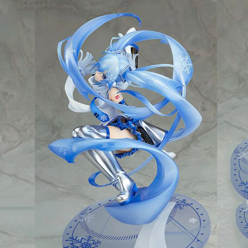 In Stock Genuine GOOD SMILE COMPANY Vocaloid Hatsune Miku 1/7 Snow Collection Series Model Cartoon Character Garage Kit Kawaii