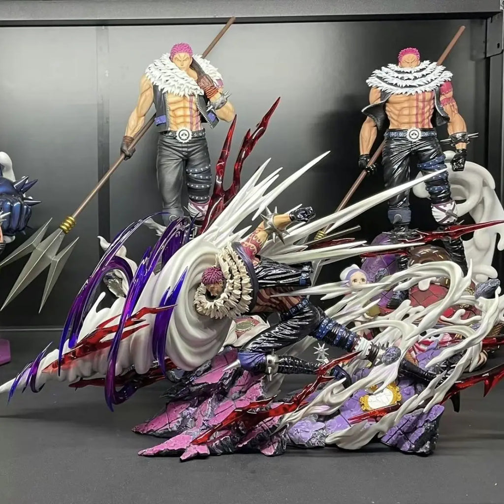 Anime One Piece Figur Charlotte Katakuri Actionfigur Anime Figur Gk Figur Modell PVC Statue Sammlung Spielzeug Puppe Geschenk