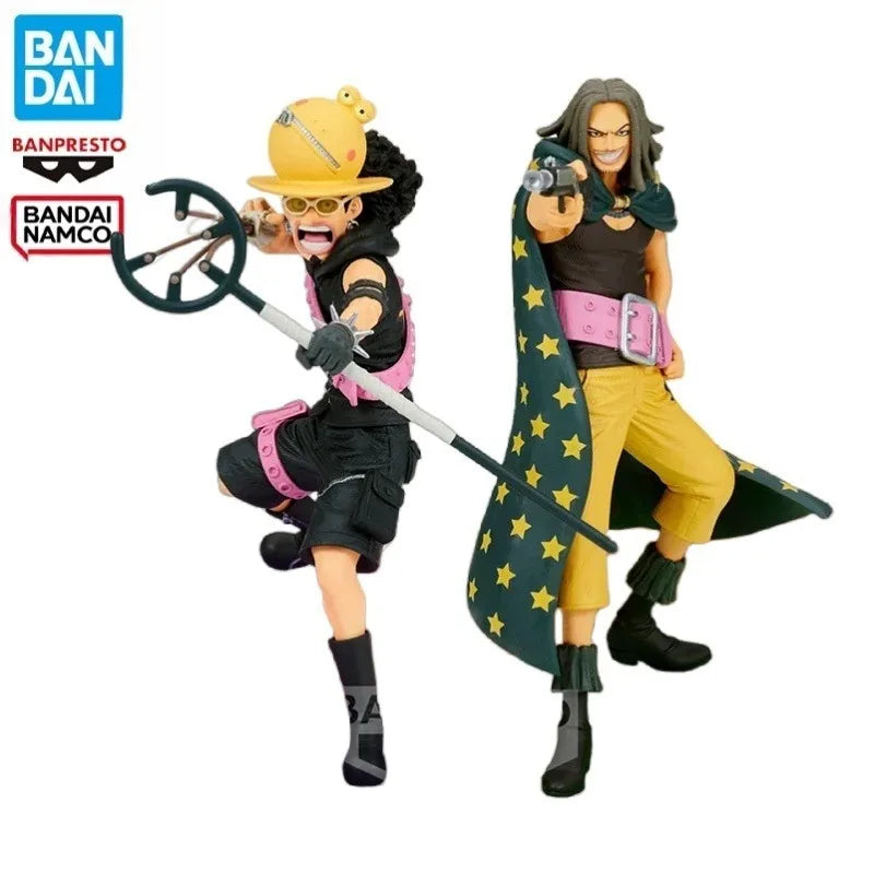 Bandai Original Anime One Piece FILM RED SENKOUZEKKEI Usopp Yasopp Actionfigur Sammlerstück Modell Spielzeug Kindergeschenk