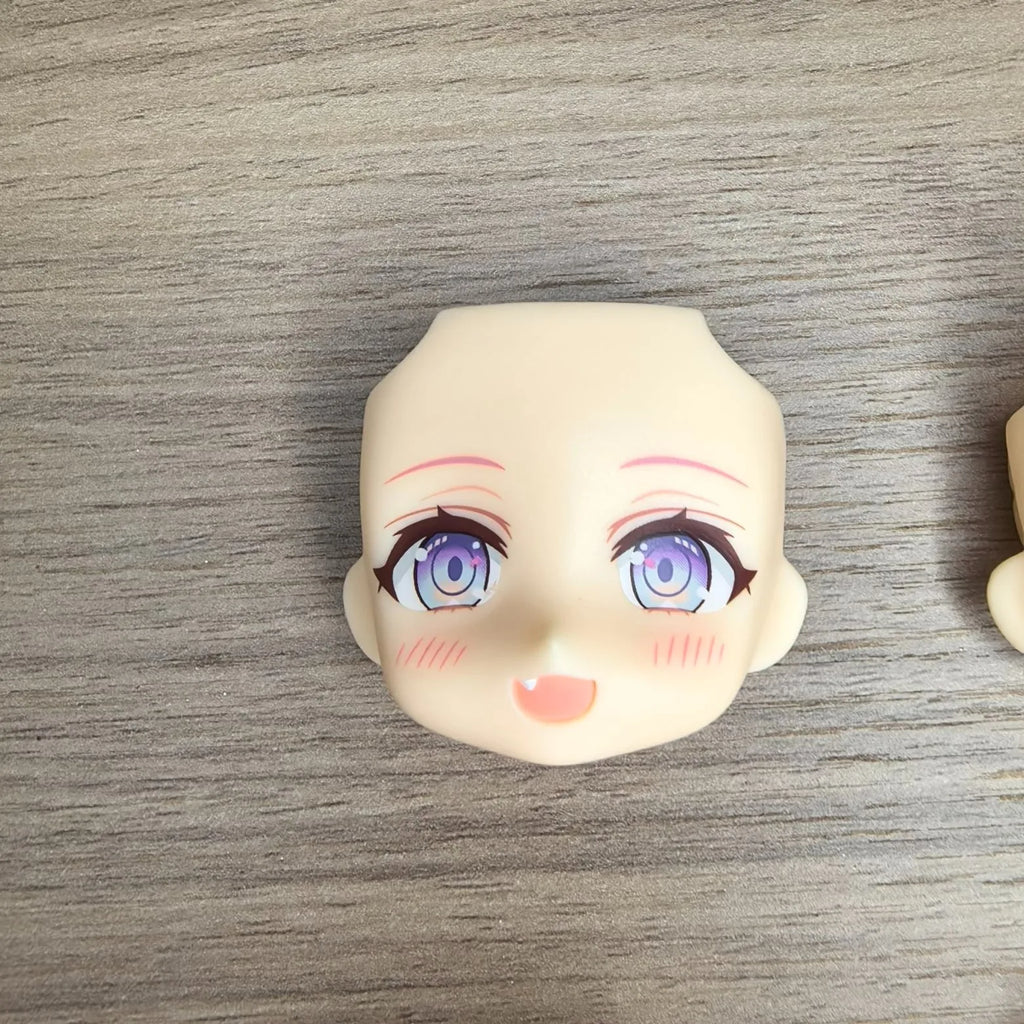 chunriyeqiong GSC Clay Man OB11 doll universal replacement face expression doll accessories