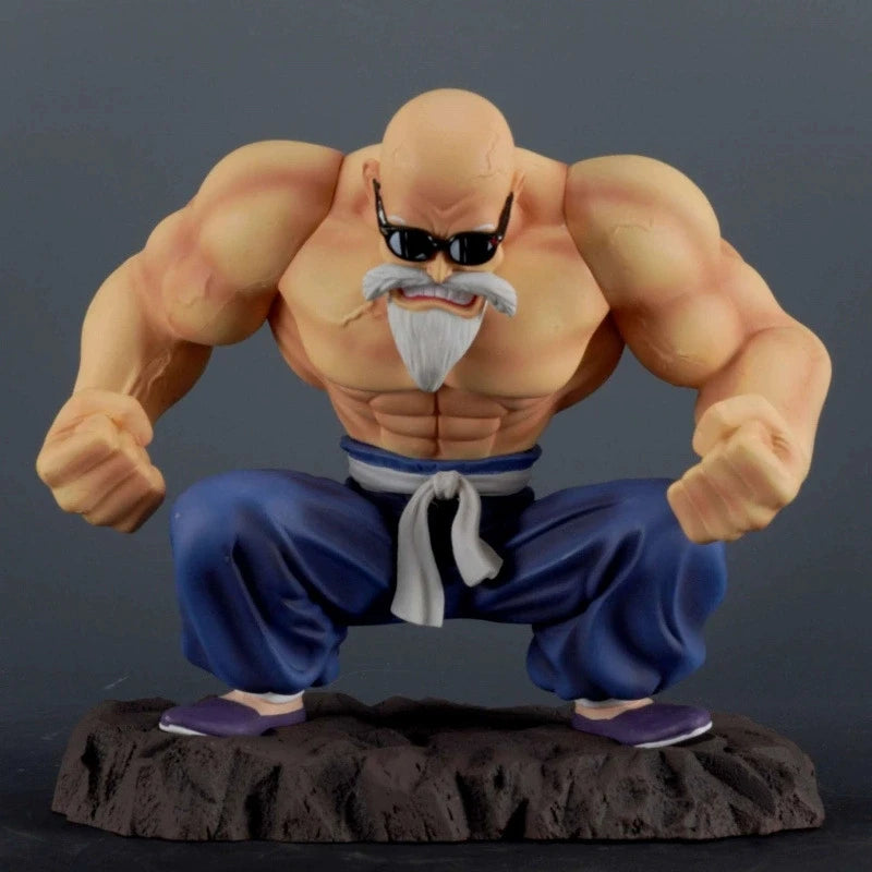Anime Dragon Ball figure GK Muscle Master Roshi Goku Kame Sennin Figurine PVC Action Figure Model Children Dolls Gift Toys