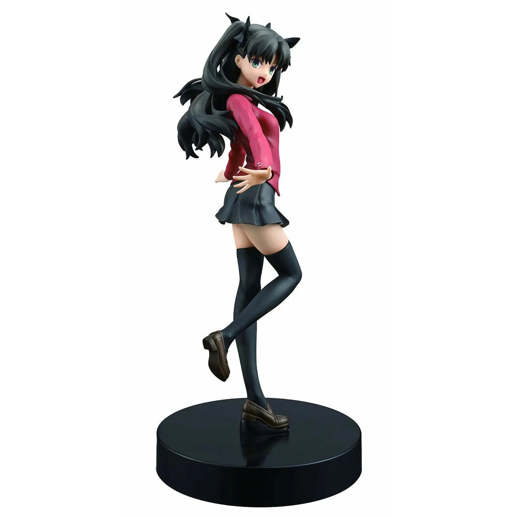 Anime FATE STAY NIGHT Tohsaka Rin FGO Station Modell Spielzeugsammlung 21CM Actionfigur bemalte Figur Rin Puppe PVC Kindergeschenke