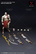 SIGMA STUDIOS GOW-01A 1/12 Scale Spartan White Sharpshooter Kratos GODSLAYER Male Soldier 6inch Action Figure Doll Collection
