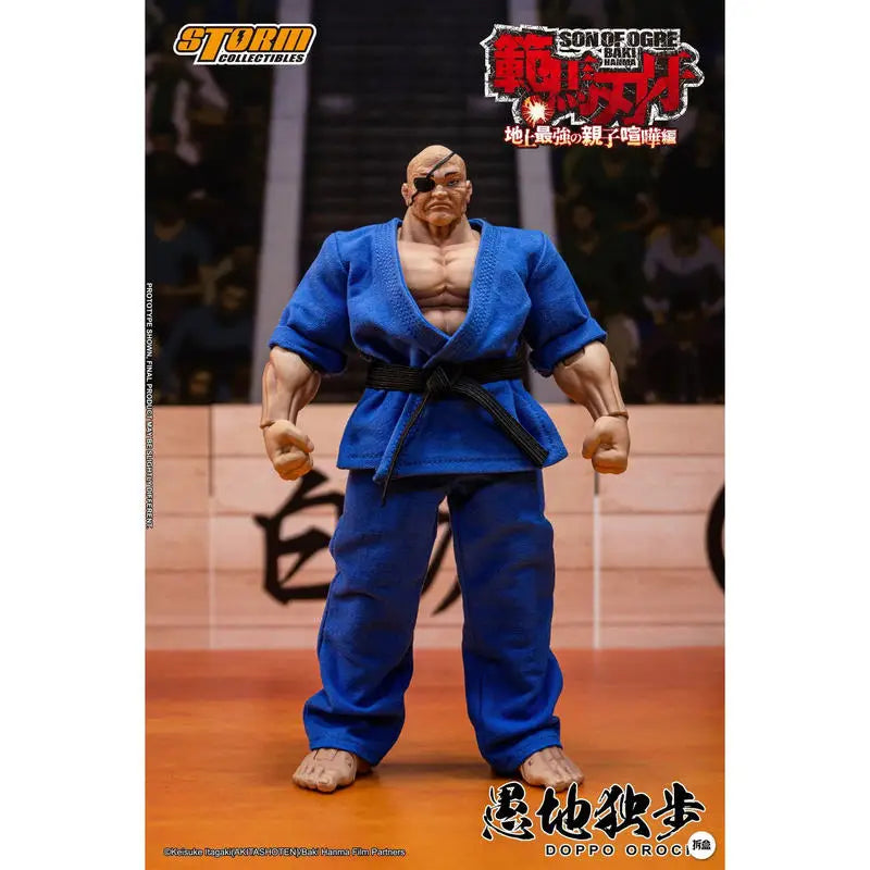 In Stock Storm Collectibles Baki Hanma Series Doppo Orochi Special Edition 1/12 Scale Articulated Action Figure