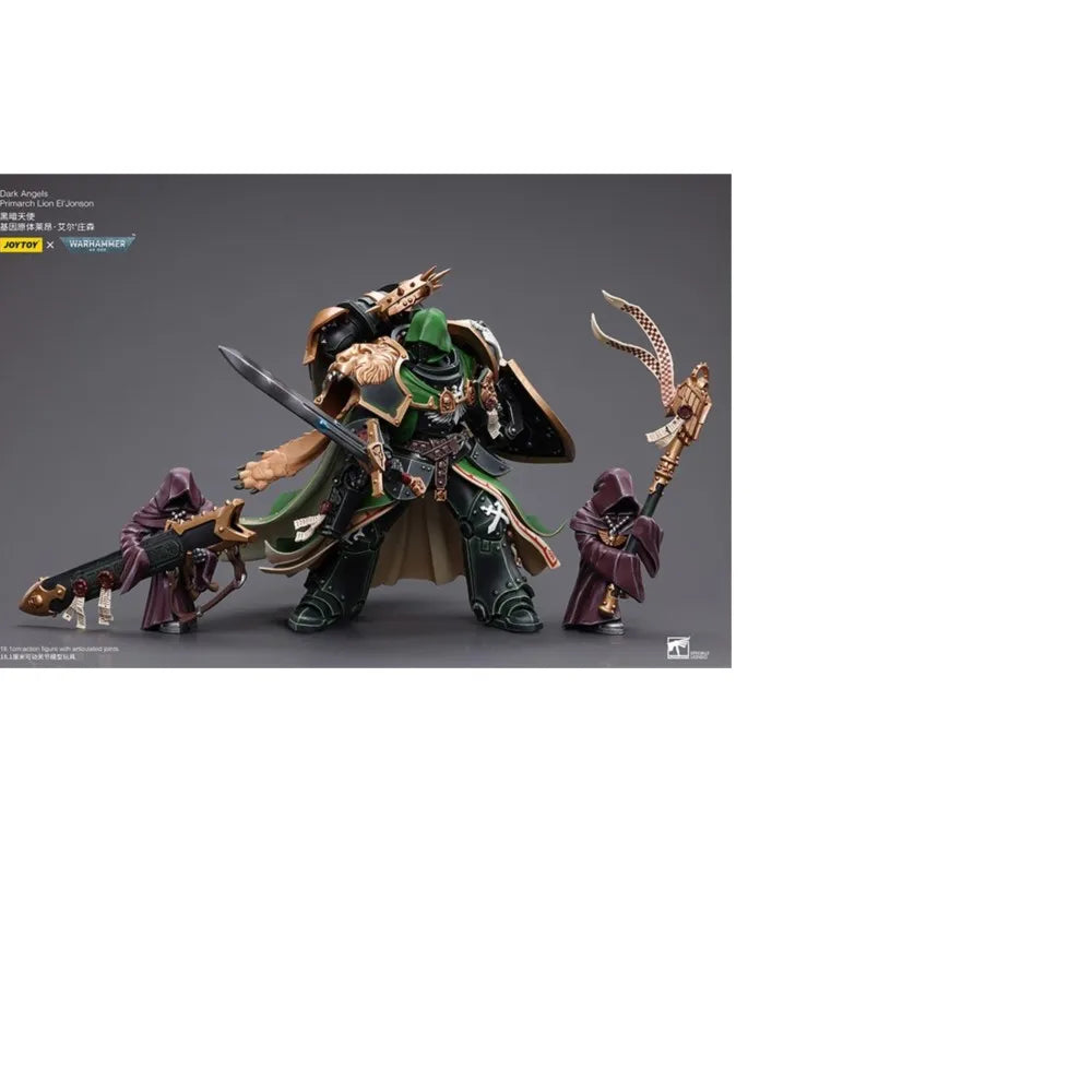 JOYTOY Warhammer 40K Dark Angels Primarch Lion El‘Jonson Action Figure Doll Collection Decoration Gift Original Model Original