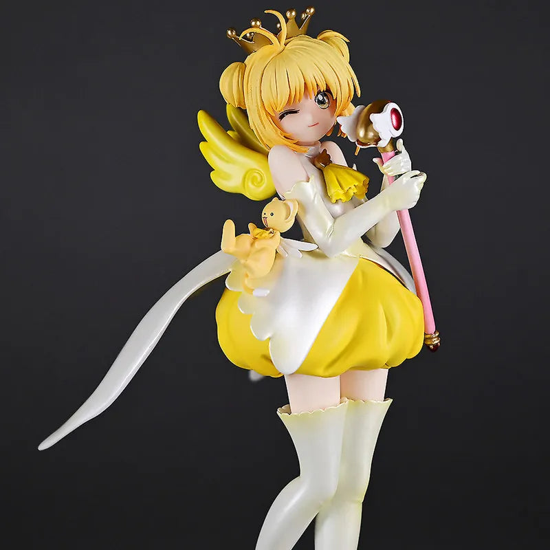 Anime Cardcaptor Sakura Gk Kinomoto Sakura 2nd Figure Cute Magical Girl Collectible Model Desk Decor Ornament Kids Doll Toy Gift