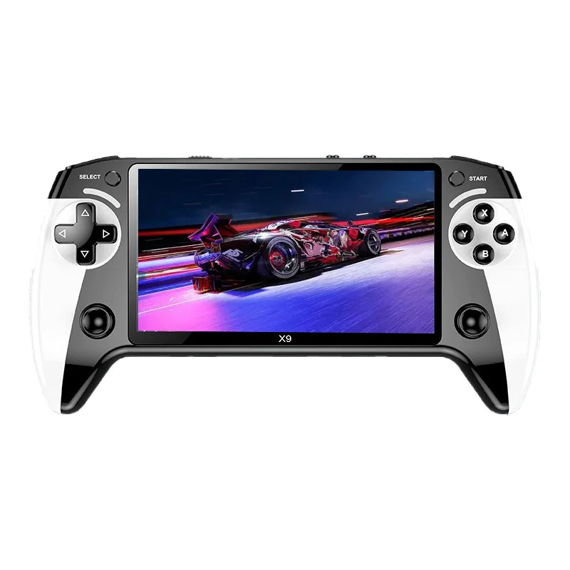 X9 portable game console, 5.5-inch screen, 1500mAh, retro video game player, Type C charging, electronic game player, large Arca