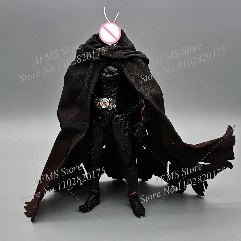 1/12 Scale Collectible Figure Anime Hero Cloak Battle Damage Edition Cloak Knight Clothes Fit 6" Action Figure Soldier Body