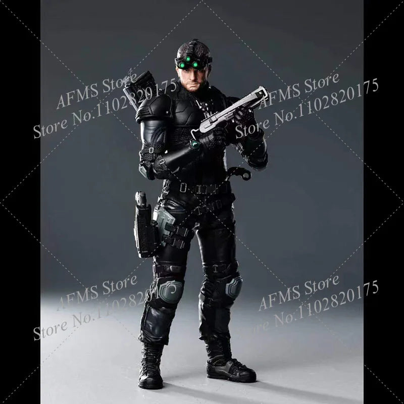 CCSTOYS 1/12 Scale Collectible Figure Figscript Sam Fisher Modern Game Combat Dolls Full Set 6Inch Men Soldier Action Figure Mod