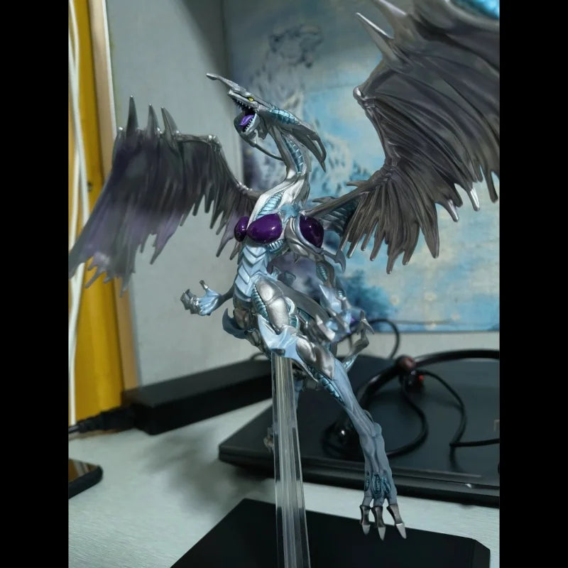 Bandai Original KONAMI Monsters Sternenstaubdrache Yu-Gi-Oh! Anime-Figur Actionfigur Spielzeug PVC Modell Sammlerpuppe Geschenk