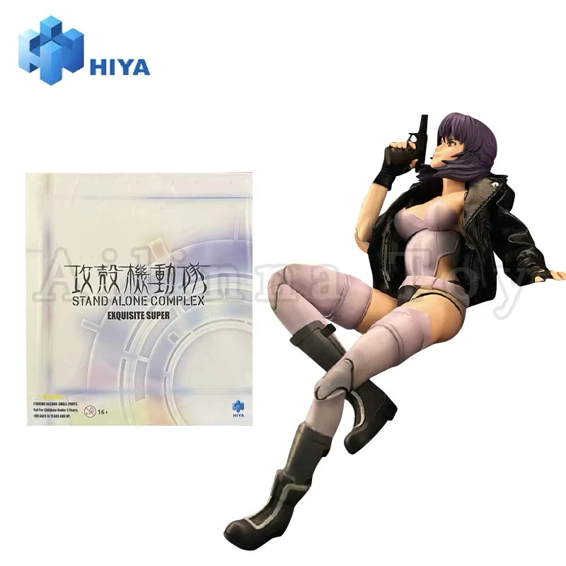 HIYA 1/12 16cm Action Figure Exquisite Super Series GHOST IN THE SHELL Stand Alone Complex Kusanagi Motoko