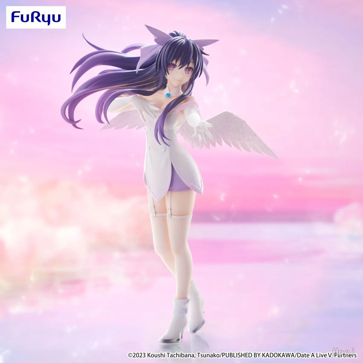 Original FuRyu BiCute Pure Date A Live Ⅴ Yatogami Tohka Model Toys Gifts Collection