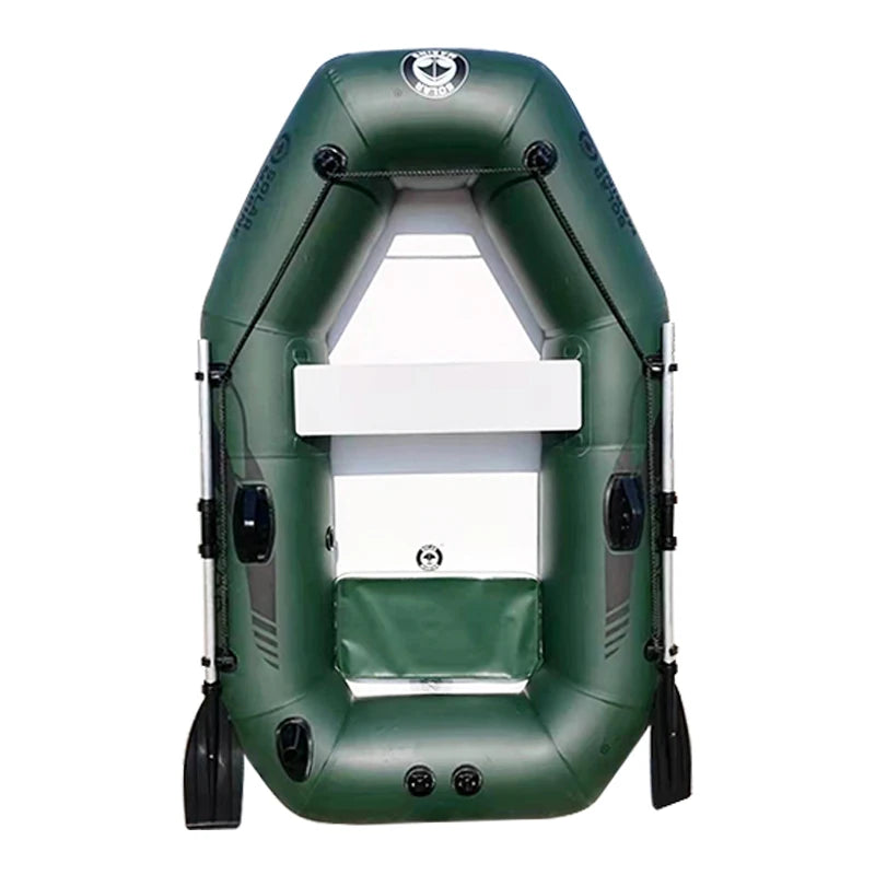 SOLARMARINE Inflatable Racing Boat, PVC Material, Laminated Wear-Resistant, Fishing Kayak, Oars Pump, 0.7mm, 200cm, 2 Persons