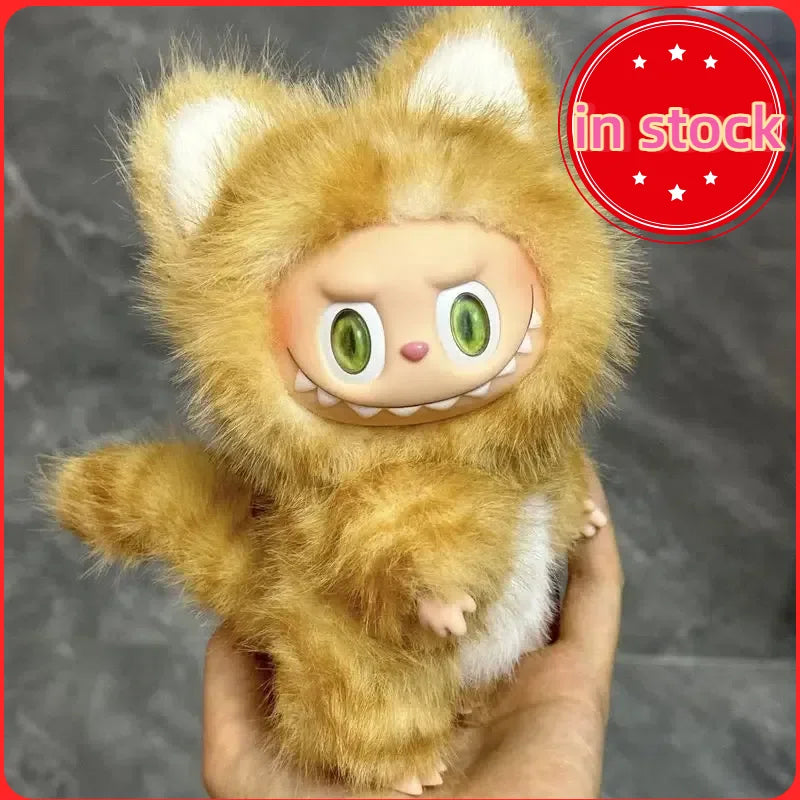 In Stock 17cm Lbb Cute Cat Doll Clothes Plush Hairy Hamidie V1 Series Standing Figure Pendant Accessory Gift Doll Accessories