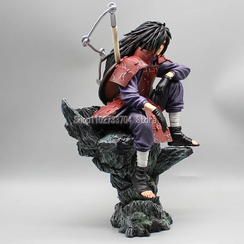 Anime Naruto Shippuuden Killer Bee Uzumaki Naruto Uchiha Sasuke Uchiha Madara Action Figures PVC Model Collection Toys Gifts