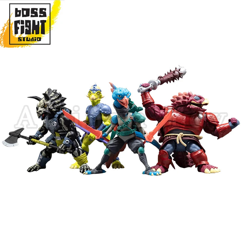 BFS 1/12 Action Figure Saurozoic Warriors Triax Skiver Staze Akiden Pava Pergia Seph Rasan Anime Gift