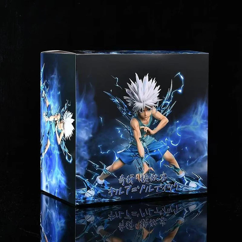 19см Hunter x Hunter Аниме Фигурка Killua Zoldyck Zook Екшън Фигурка PVC Статуя Модел Кукла Играчки Декорация за бюро Колекция Подарък