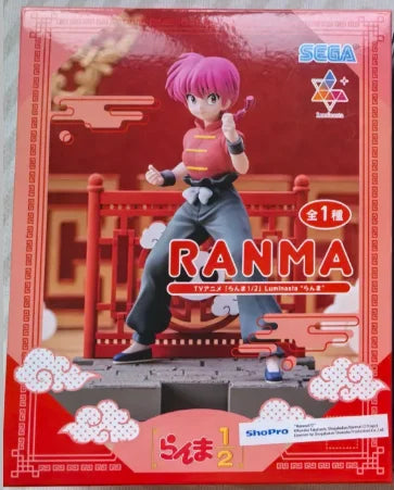 Original Sega In Stock Ranma 1/2 Series Ranma Saotome Akane Tendo Shampoo Anime Figure Pvc Desktop Decor Model Collect Toys Gift
