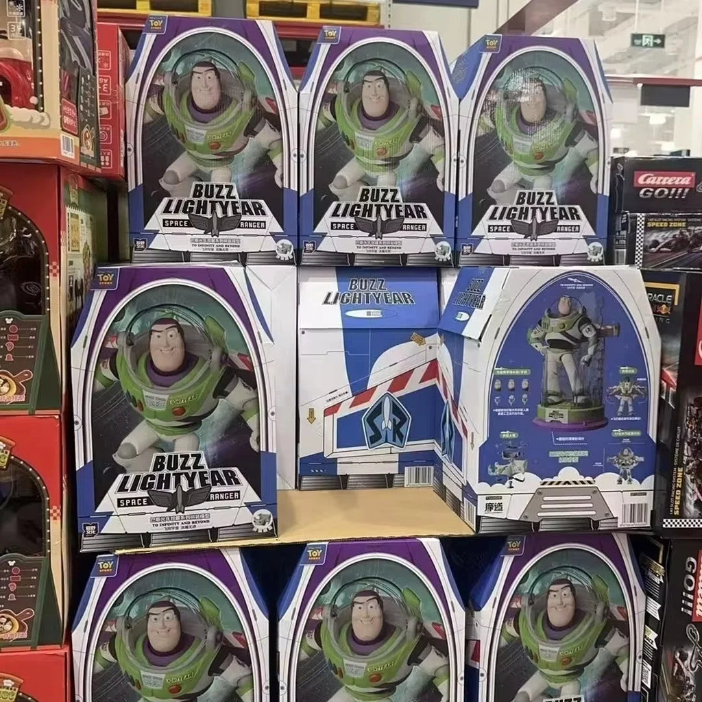 Toy Story Buzz Lightyear Action Figure 17 Joints Movable Collectible Assembled Model Desk Decor For Movie Fans