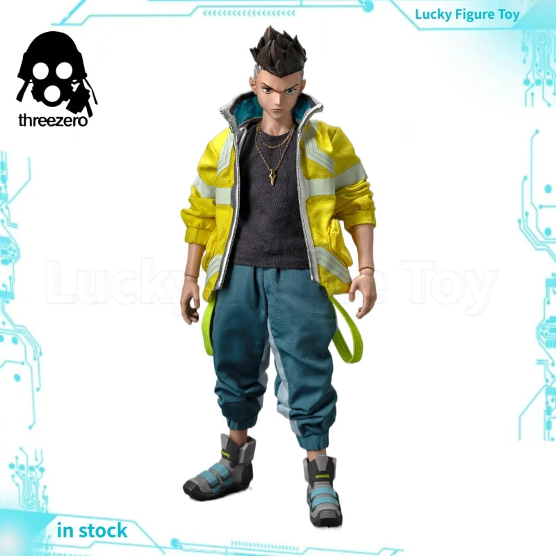 【Original】Threezero 3Z05990W0 CYBERPUNK: EDGERUNNERS FigZero David Martinez Action Figure Model Toy