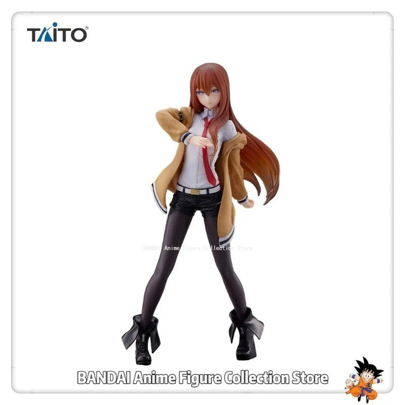In Stock Original TAiTO Coreful STEINS GATE Makise Kurisu Animation Characters Figures Collection Toys Models Gifts