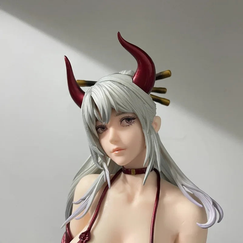 One Piece Yamato Kimono 21 Cm Gk Pvc Painted Figure Anime Peripheral Collectible Statue Desktop Ornament For Adult Collectors