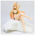 In Stock  Anime Style Swimsuit Female Figure Sitting Pose Decor Statue Model Collectible Toy For Desk Decoration Bulk Sale