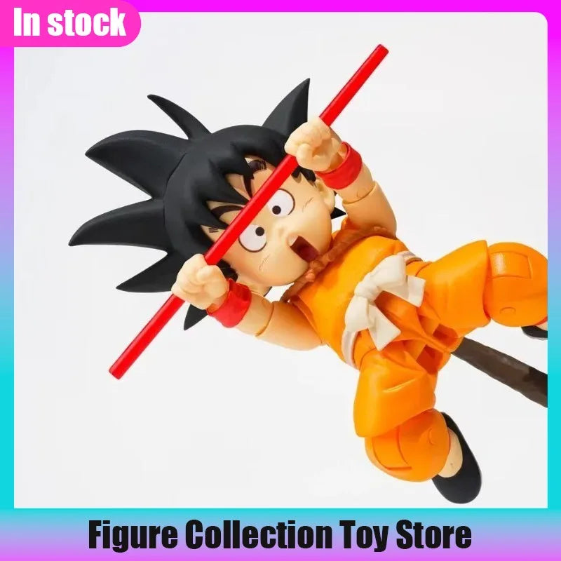 Banpresto SHF Dragon Ball Kid Goku Shenron VJUMP 40th Anniversary Commemorative Action Figure Collectible - in Stock