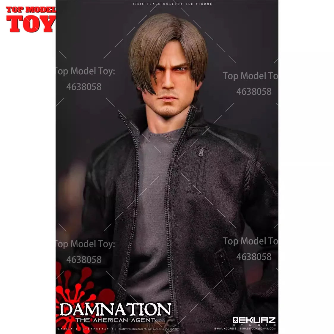 2025 Q2 EKUAZ STUDIO EKS09 1/6 The American Agent Male Soldier Figurine Model 12'' Action Figure Full Set for Collectible