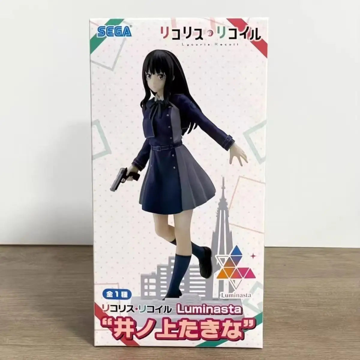 Genuine In Stock Original SEGA Luminasta Lycoris Recoil Anime Character Nishikigi Chisato Inoue Takina Children's Gift Model Toy