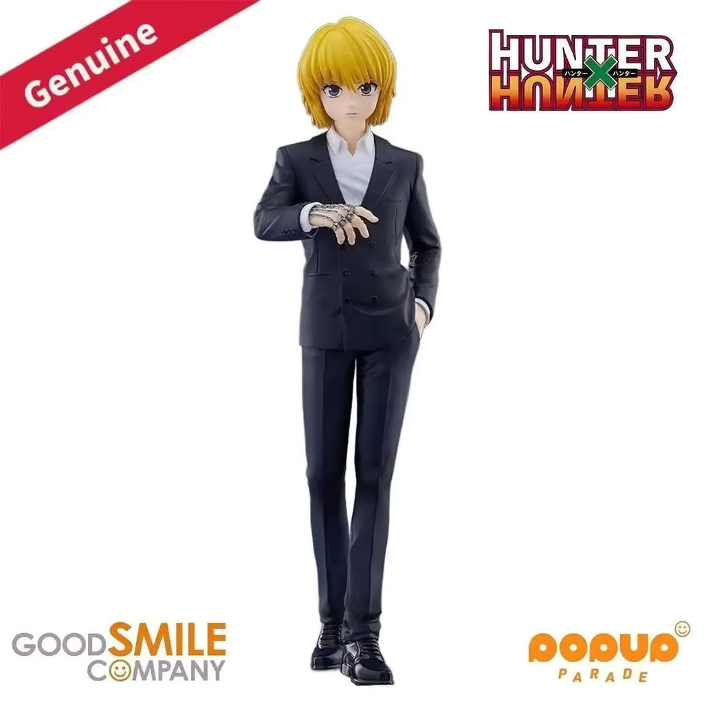 Original Genuine Good Smile Company Prepainted Pop Up Parade Hunter Kurapika Suit Ver. L H=220mm Anime Character Model Figure