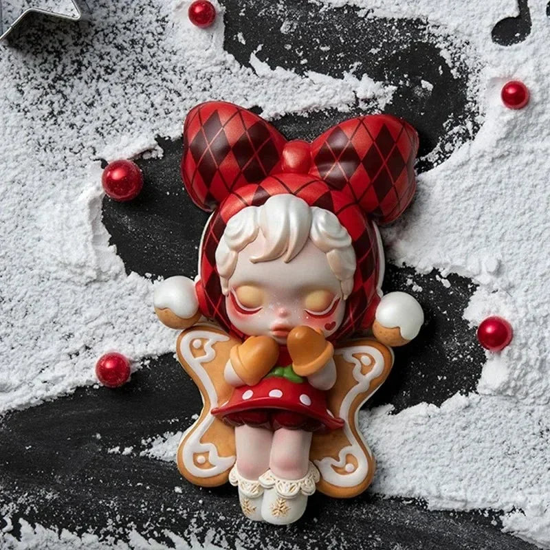 POP MART SKULLPANDA Кажи ми какво искаш серия Blind Box играчки Kawaii аниме екшън фигурка изненада мистериозна кутия кукли момичета подарък